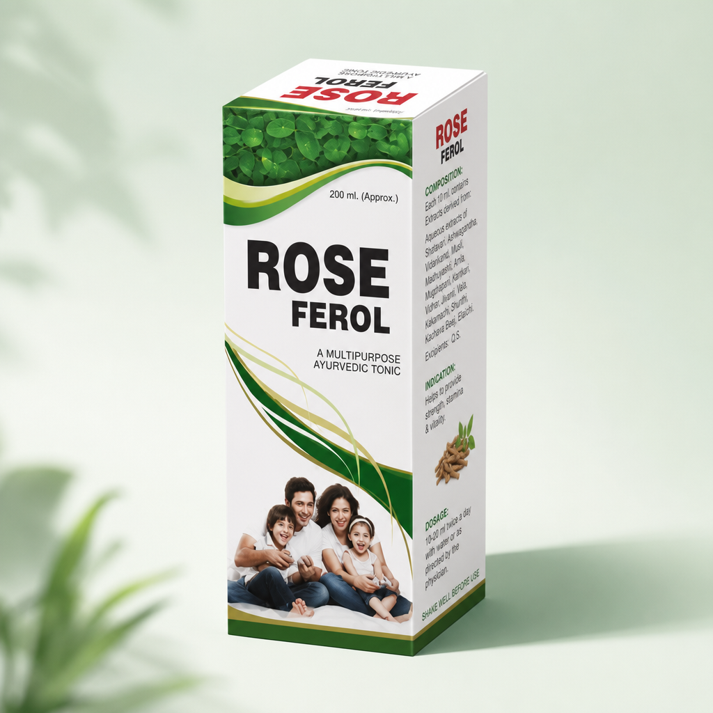 Rose Ferol packaging